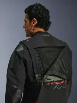 Alpinestars Motorjassen-Hao Pro D Xf ainated otorja Back Dark hadow 1065