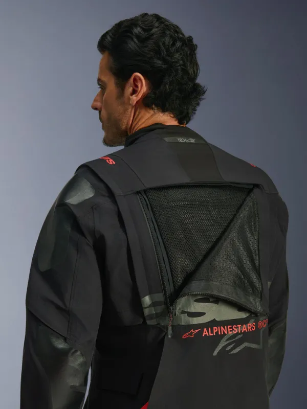 Alpinestars Motorjassen-Hao Pro D Xf ainated otorja Back Dark hadow 1065