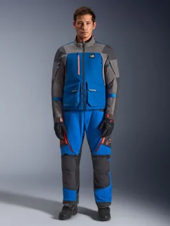 Alpinestars Motorjassen-axdura Drytar®Xf ainated Arored he otorja Roya Bue/Dark Gray