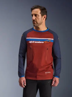 Alpinestars Motor Merchandise-axdura Dua Jerey Rut Brown/ood Indigo