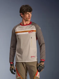 Alpinestars Motor Merchandise-axdura Dua Jerey Auinu/Wanut