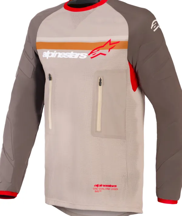 Alpinestars Motor Merchandise-axdura Dua Jerey Auinu/Wanut