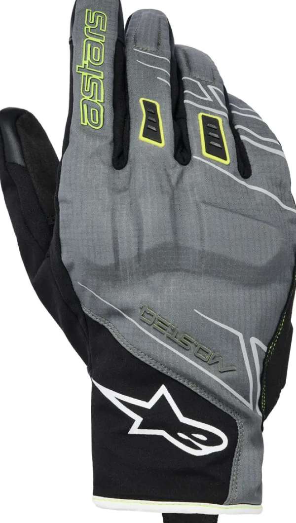 Alpinestars Motorhandschoenen-obat Wp Gove Fur Gray Back uphur Yeow 9352