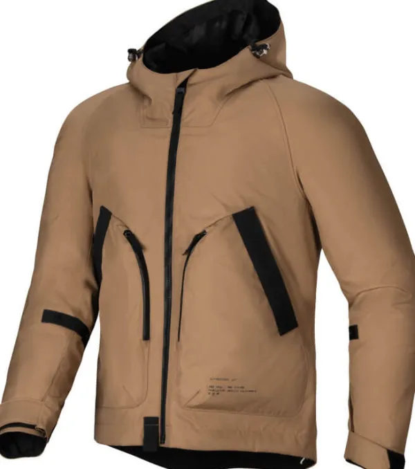Alpinestars Motorjassen-oruh WP Parka otorja Utiity Brown 8019