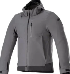 Alpinestars Motorhoodies|Motorjassen-Neo Waterproof otorhoodie Tar Gray Back 9610