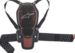 Alpinestars Rugprotectoren-Nuceon KR-1 Ce Tranparent oke Red Back 009