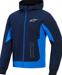Alpinestars Motorhoodies|Motorjassen-Radiu Tech otorhoodie Night Navy/Roya Bue