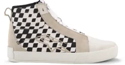 Heren Alpinestars Heren Motorschoenen-Ride-63 Canvas Sneaker White/Black/Chess