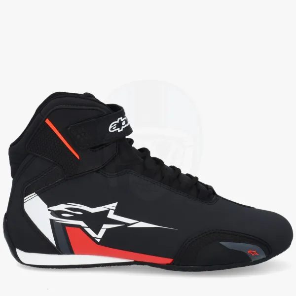 Heren Alpinestars Heren Motorschoenen-Sektor Shoes Red Fluo 1231