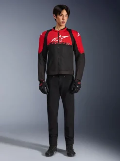 Alpinestars Motorjassen-x Air otorja Back/Bright Red/White