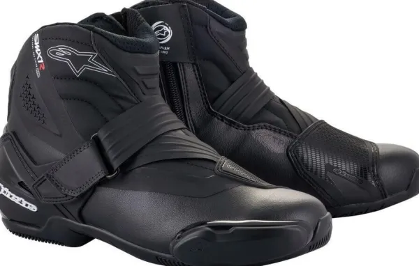 Heren Alpinestars Heren Motorschoenen-SMX-1 R V2 Shoes Black 10