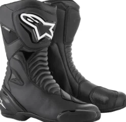 Heren Alpinestars Heren Motorlaarzen|Waterdichte Motorlaarzen-Smx S Waterproof Boots Black Black 1100