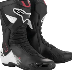 Heren Alpinestars Heren Motorlaarzen|Race Motorlaarzen-SMX-6 V3 Boots Black/White/Red Graphic 16