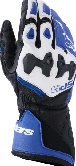 Alpinestars Motorhandschoenen-p-9 Gove Bright Bue/Navy/White
