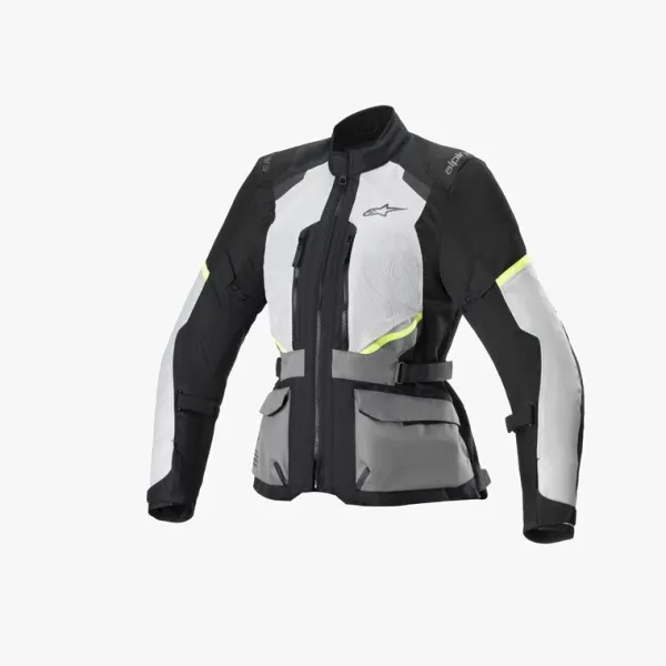Alpinestars Motorjassen-tea Ande Air Drytar otorja Ice Gray Dark Gray Back 9191