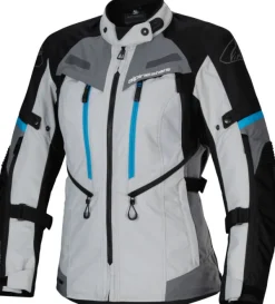 Alpinestars Motorjassen-tea Bogota' Pro Drytar otorja Ice Gray Back Cyan 9136