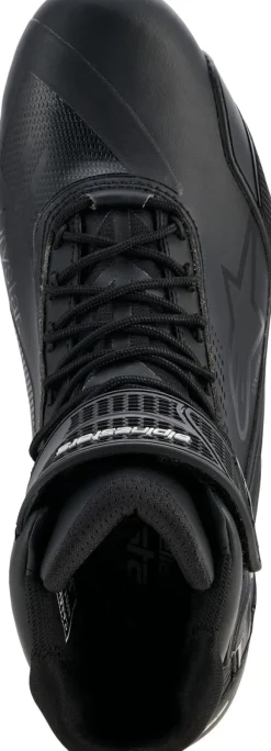Heren Alpinestars Heren Motorschoenen-Stella Faster-4 Drystar Sneaker Black/Silver
