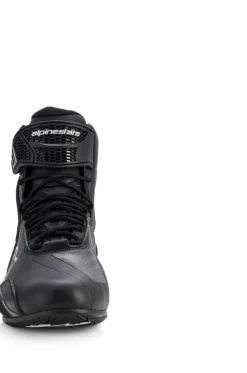 Heren Alpinestars Heren Motorschoenen-Stella Faster-4 Drystar Sneaker Black/Silver