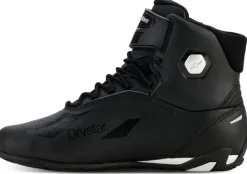Heren Alpinestars Heren Motorschoenen-Stella Faster-4 Drystar Sneaker Black/Silver