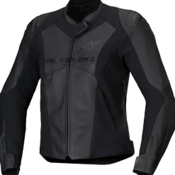 Alpinestars Motorjassen-Stella Faster V3 Leather Motorjas Black Black 1100