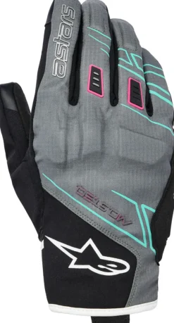 Alpinestars Motorhandschoenen-tea obat Wp Gove Fur Gray Back Pink Fuo 1598