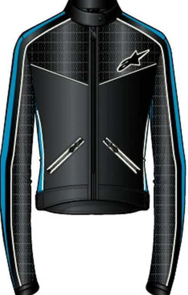 Alpinestars Motorjassen-tea T-Dyno Air otorja Back ight Bue Ecru 1495