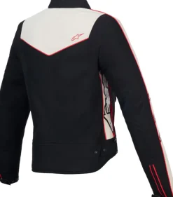 Alpinestars Motorjassen-tea T-Dyno WR otorja Back Ecru Bright Red 1496