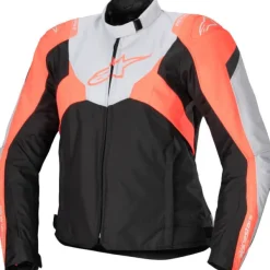 Alpinestars Motorjassen-tea T-Jaw V4 WP otorja Back/Ice Gray/Fuo Cora 1789