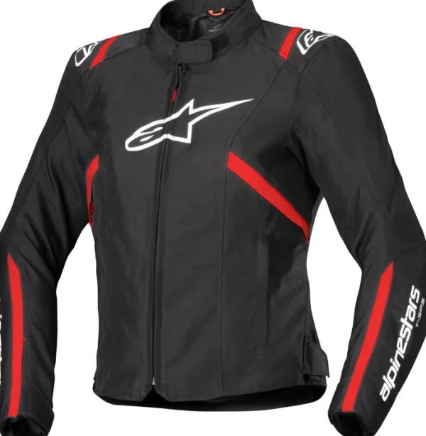 Alpinestars Motorjassen-tea T-p V2 Wp otorja Back White Red Fuo 1231