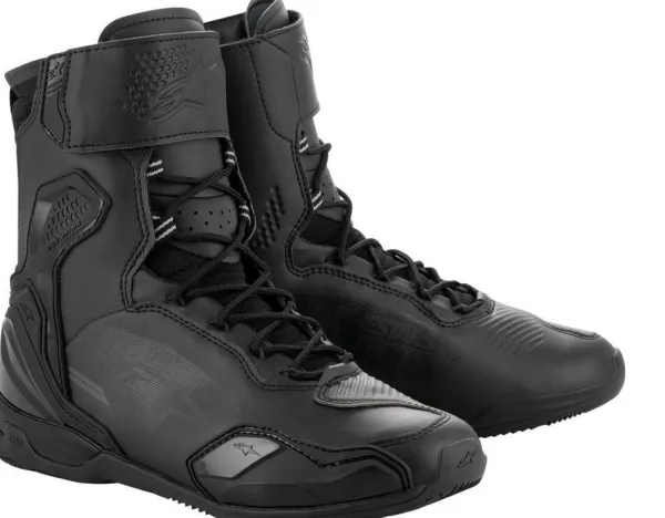 Heren Alpinestars Heren Motorschoenen|Casual Motorschoenen-Superfaster Shoes Black Black 1100