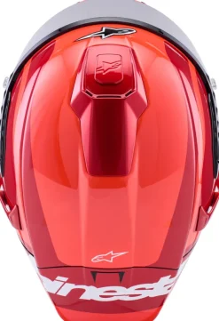 Alpinestars Integraalhelmen-upertech R10 Ariu Back White Doube Red Goy