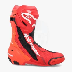 Heren Alpinestars Heren Motorlaarzen|Race Motorlaarzen-Supertech R 2021 Bright Red Red Fluo 3029