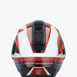 Alpinestars Integraalhelmen|Carbon Helmen-upertech R10 Tea Back Carbon Red White Goy