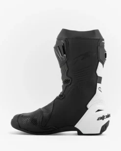 Heren Alpinestars Heren Motorlaarzen|Race Motorlaarzen-Supertech R Vented Boots Black/White 12