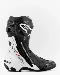 Heren Alpinestars Heren Motorlaarzen|Race Motorlaarzen-Supertech R Vented Boots Black/White 12