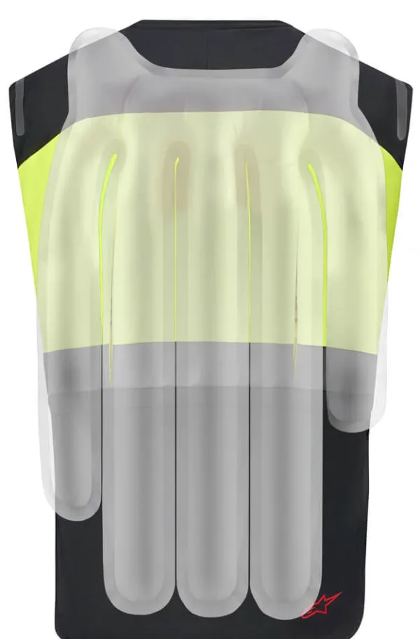 Alpinestars Airbag Motorvesten-Tech-Air 3 V2 yte Fuo Yeow 155