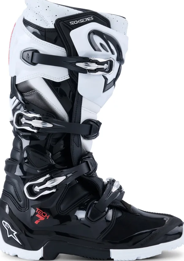 Heren Alpinestars Heren Motorlaarzen|Adventure Motorlaarzen-Tech 7 Enduro Black/White