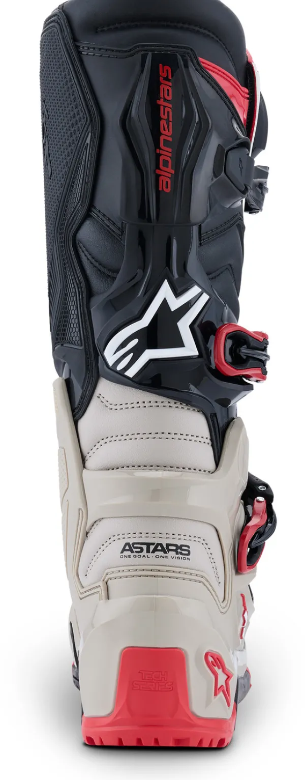 Heren Alpinestars Heren Motorlaarzen|Adventure Motorlaarzen-Tech 7 Enduro Black/Light Gray/Bright Red