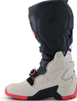 Heren Alpinestars Heren Motorlaarzen|Adventure Motorlaarzen-Tech 7 Enduro Black/Light Gray/Bright Red