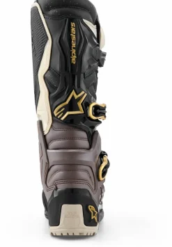 Heren Alpinestars Heren Motorlaarzen-Tech 7 Enduro Drystar Black/Dark Gray/Gold