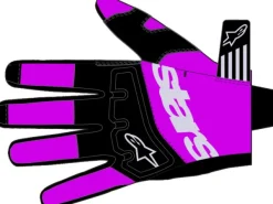 Alpinestars Motorhandschoenen-Techtar Gove Back ight Gray Purpe
