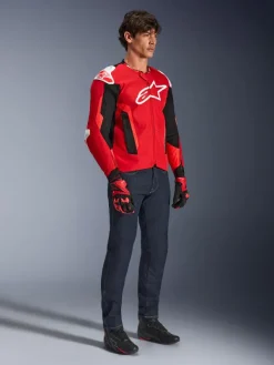 Alpinestars Motorjassen-T-Gp Air otorja Bright Red/Red Fuo/Back