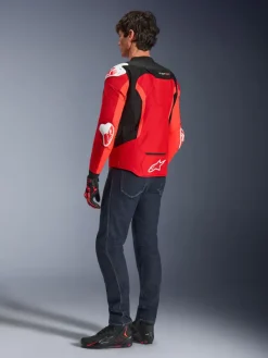 Alpinestars Motorjassen-T-Gp Air otorja Bright Red/Red Fuo/Back