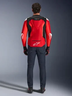 Alpinestars Motorjassen-T-Gp Air otorja Bright Red/Red Fuo/Back