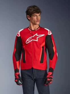 Alpinestars Motorjassen-T-Gp Air otorja Bright Red/Red Fuo/Back