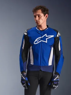 Alpinestars Motorjassen-T-Gp Air otorja Bright Bue/Navy White