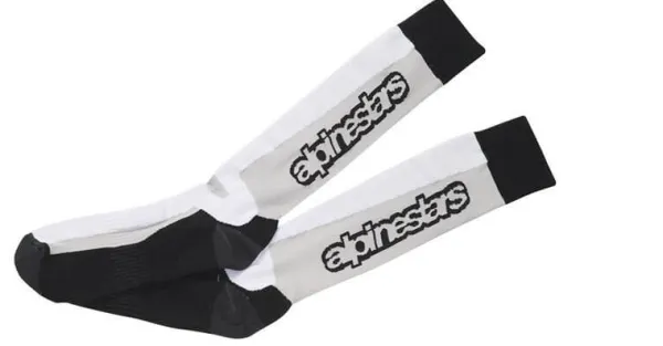 Alpinestars Motorsokken-Touring Summer Socks White 20