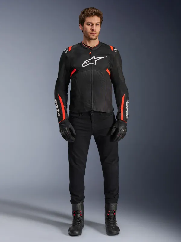 Alpinestars Motorjassen-T-p Air V2 otorja Back Red Fuo 1030