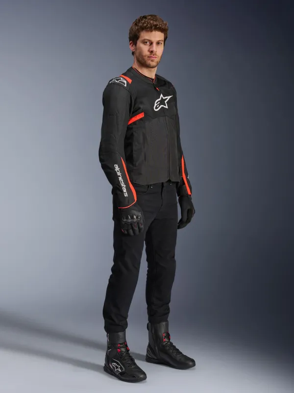 Alpinestars Motorjassen-T-p Air V2 otorja Back Red Fuo 1030