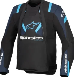 Alpinestars Motorjassen-T-tunt Air otorja Back/Dark Bue/Bithe Bue 1386